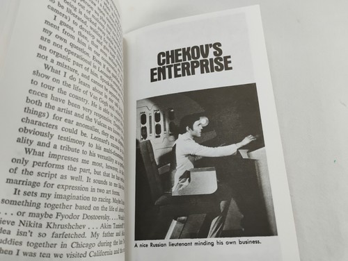 1991 Chekov's Enterprise STAR TREK Book-Walter Koenig-Making of ST:TMP VG - Imagen 7 de 7