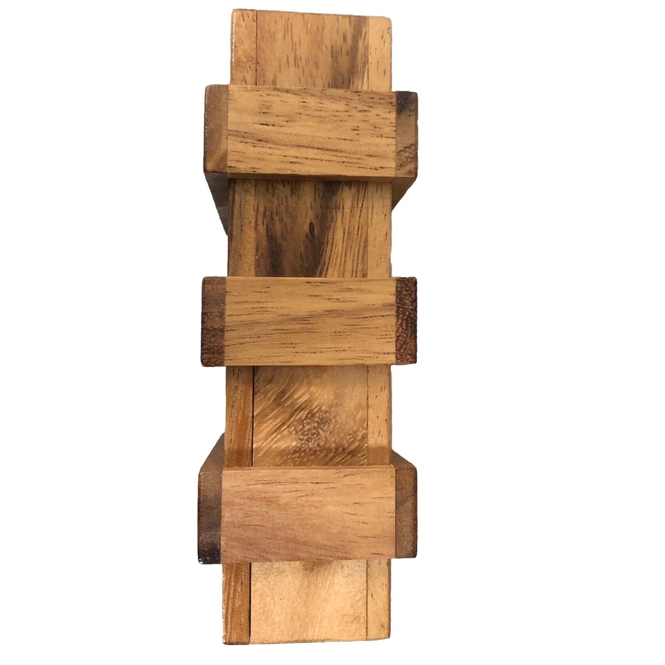 BSIRI 秘密拼图盒-脑筋预告木盒带隐藏隔层-创意 — 第 2/4 张图片