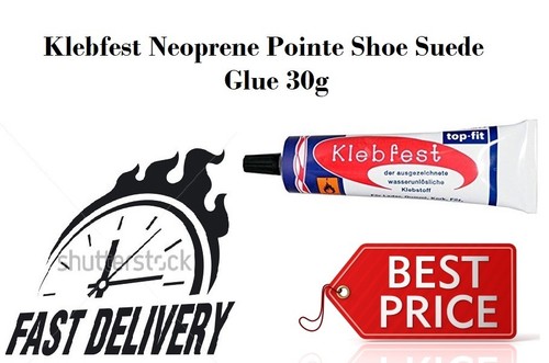 Klebfest Neoprene Pointe Shoe Suede Tip Glue 30g - Picture 2 of 3