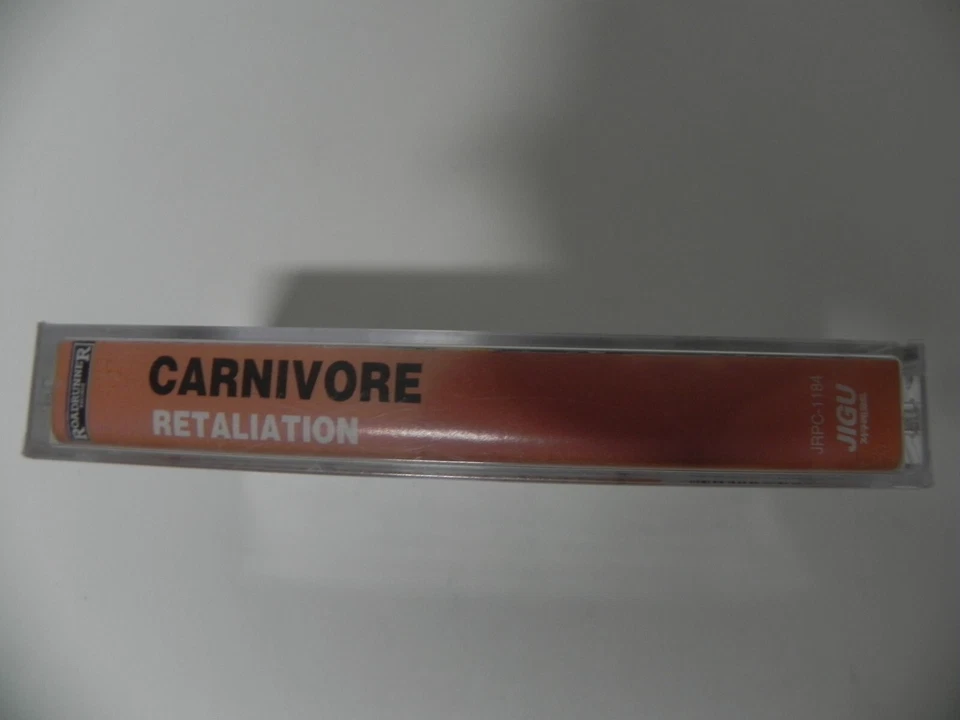 Carnivore - Retaliation 2001 KOREA Cassette Tape + 3 BONUS TRACK / SEALED NEW - Image 2 of 4