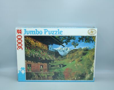   NEU: Schweiz, zauberhafte Bergwelt Puzzle 3000 Teile JUMBO jigsaw  