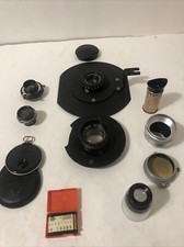 RARE Carl Zeiss Jena ProJ-Tessar 10 Pieces Of Zeiss Lenses More / Germany