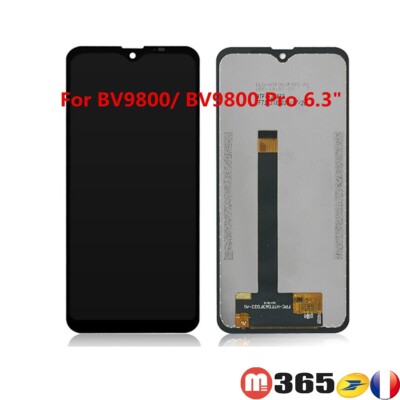 Écran LCD Complet De Remplacement Pour Blackview BV9800 Pro, Noir