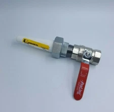 Large Ceramic Sandblaster Gun Nozzle Assembly C1 Kennametal Nozzle Holder Valve