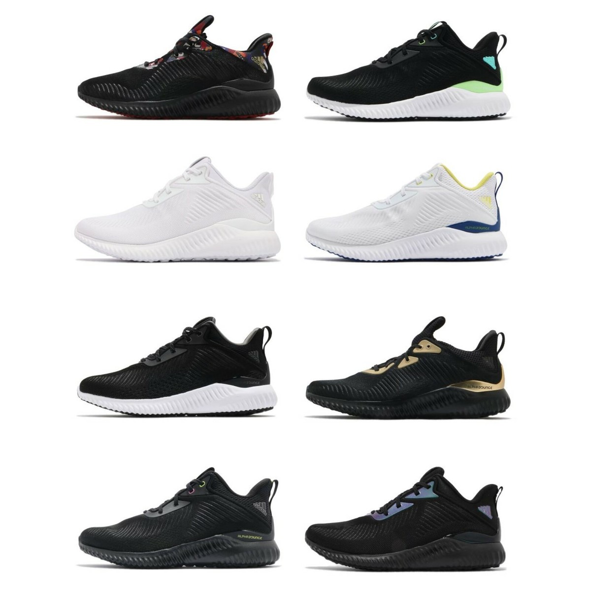 adidas alphabounce mens black