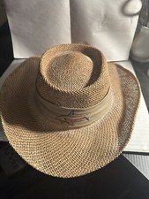 Vintage 1993 Greg Norman Straw Hat Reebok Sha...