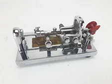 VIBROPLEX TELEGRAPH KEY HAM RADIO MORSE CODE CW BUG