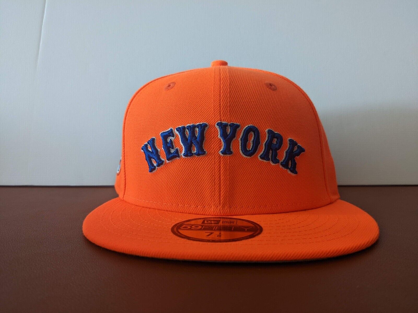 New Era 59FIFTY New York Mets 1969 World Champs Rap Icon Orange Nas 7 1/8