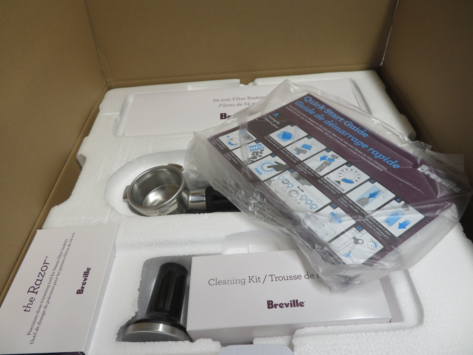 Breville Barista Express Brushed Stainless Steel Espresso Machine