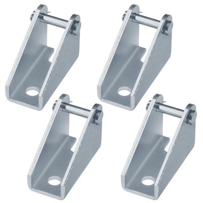 Linear Actuator Mounting Bracket 1/8 Inch Thick Steel ElectroGalvanized 4 PC
