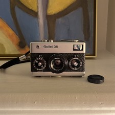  Near Mint Rollei 35 Made in Germany Tessar Film Camera