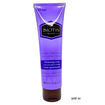 Hask Biotin Boost Thickening Cream with Collagen and Coffee 5 oz Hair Cream