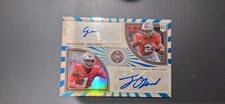 2020 Legacy Futures Ink COMBO 1 OF 1 OHIO STATE Chase Young Jeff Okudah AUTO 1/1