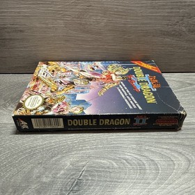 Double Dragon II 2 The Revenge Nintendo NES CIB Box Manuale Testato Autentico