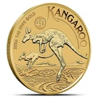 Australian Gold Kangaroo 1 oz coin from a recent eBay sale