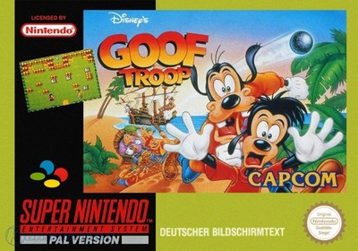 Nintendo SNES Spiel - Goof Troop mit OVP
