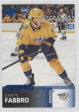 2019-20 Upper Deck Overtime Rookies Blue Foil Dante Fabbro #42 x6g