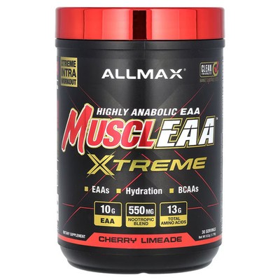 2 X ALLMAX, MUSCLEAA� Xtreme, Cherry Limeade, 1.17 lbs (532 g)