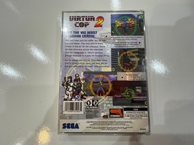 Virtua Cop 2 (Sega Saturn) CIB Complete w Manual + Registration + Foam EX