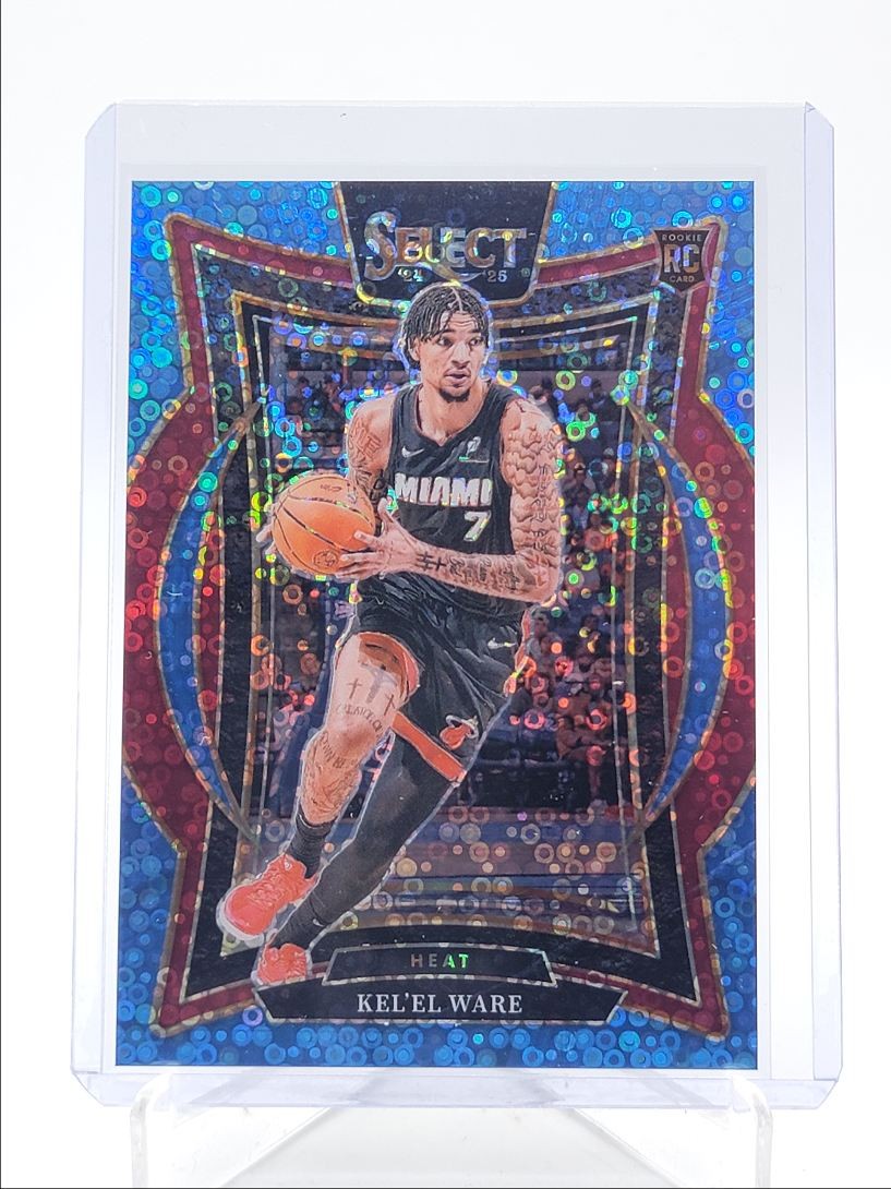 KEL'EL WARE 2024-25 SELECT CONCOURSE ROOKIE LIGHT BLUE DISCO RC 99/99 Q5547