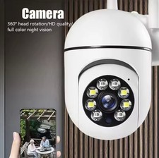 Telecamera Wifi Esterna PTZ 1080P A7 IP Camera CCTV Zoom 4X Audio HD Wireless
