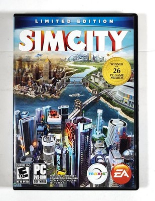 Sim City: Limited Edition PC DVD-ROM with case, manual, and disc (tested)