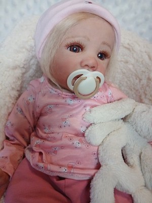 Authentic Reborn Baby Girl Doll Ella Karola Wegerich