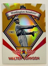 Top 10 Walter Johnson Baseball Cards 30