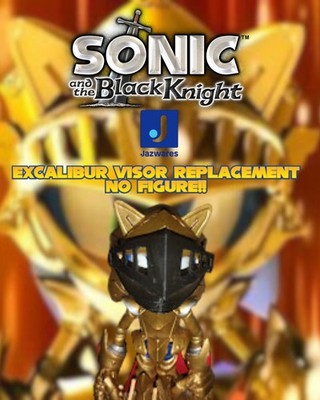SONIC AND THE BLACK KNIGHT EXCALIBUR SONIC VISOR ONLY READ
