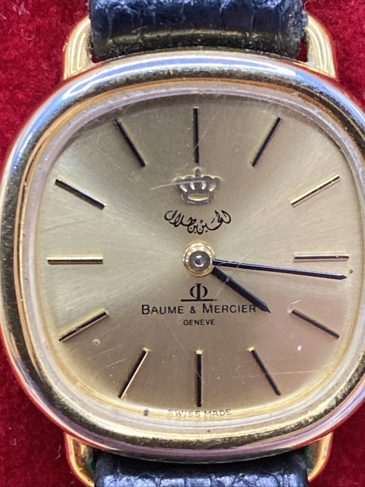 c1965 Ladies Baume & Mercier King Hussein of Jordan thumbnail 3