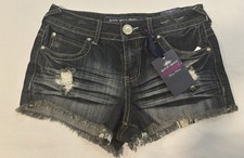 Almost Famous Premium Women s Distressed Cut Off Shorts Size 9 Brand New