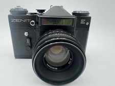 Soviet- Made ZENIT E RARE Model 35mm Helios-44-2 58mm f/2 Lens