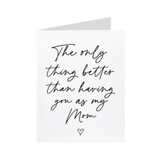 Pregnancy Announcement Card for Mom - Grandma - From Daughter Son - Surprise ...