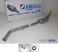 Imasaf Auspuff Mitteltopf + Anbauteile für Alfa GTV 2.0 Turbodelta 1978-1980