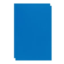 ABS Plastic Sheet 8 x 12", 1/16" Thick Leather Texture Dark Blue 2Pcs