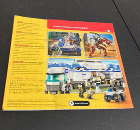 LEGO Star Wars 8036 Separatist Shuttle Instruction Manual Booklet Only NO BRICKS