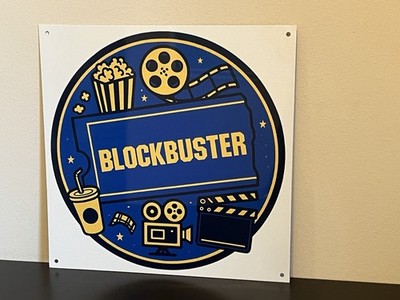 Hi Gloss!! Blockbuster Video Store Vintage Style Sign