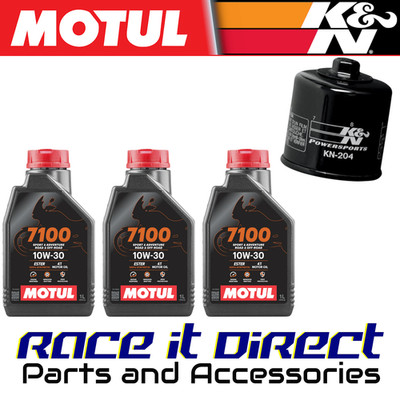 Öl und Filter für Yamaha YXF1000 WPL Wolverine RMAX 4 LE 2021 MOTUL 7100 & K&N