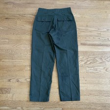 Vintage US Army OG-507 Trousers Utility Pants Mens 29x28.5 Green USA Made 80s