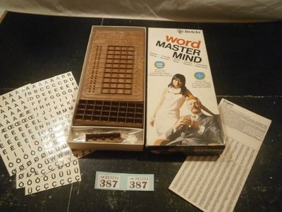 Vintage Word Mastermind Brettspiel von Invicta - vollständig - sehr guter Zustand (GW387)