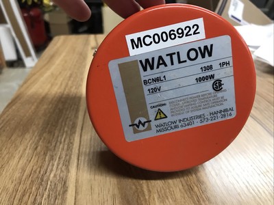 WATLOW BCN6L1 1308 1PH 120V 1000W IMMERSION HEATER