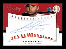 2012 Panini Signature Series #117 Freddy Galvis Rookies Game Ball /299