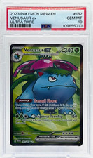 Pokemon Venusaur ex 151 182/165 Full Art PSA 10 Gem Mint TCG on eBay