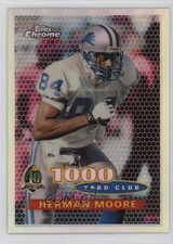 1996 Topps Chrome Refractor Herman Moore #93 03xg