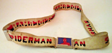 VTG 1960s CHILDRENS SPIDERMAN ELASTIC BELT W/MAGNETIC BUCKLE Ac
