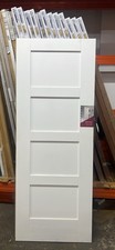White Primed 4 Panel Shaker