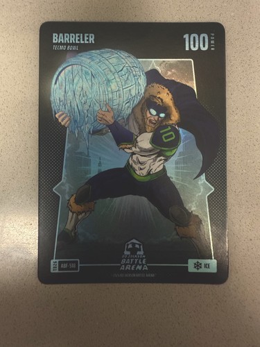 Barreler 2026 Bo Jackson Battle Arena Tecmo Bowl ABF Alpha Cooper Kupp Ice SSP