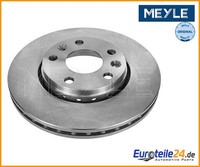 2 St. Bremsscheibe Meyle 16-155210040 Vorderachse FüR Renault
