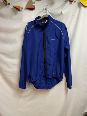 Craft Cycle Ski  Men XL Royal Blue Hypervent Windbreaker Jacket Bike
