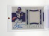 CRIS CARTER 2023 NATIONAL TREASURES COLOSSAL PATCH SILVER AUTO /25 Q6899